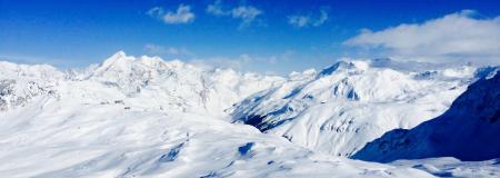 Snow Covered Mountain Under Blue Sky during Daytime