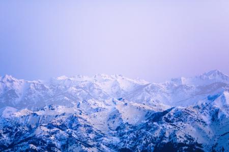 Snow Covered Mountains