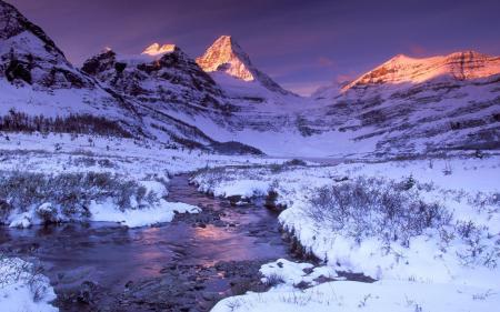 Snow Covered Mountains