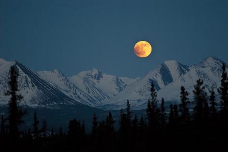 Snow Covered Mountains