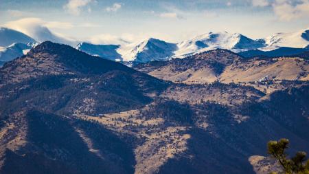 Snow on Rockies