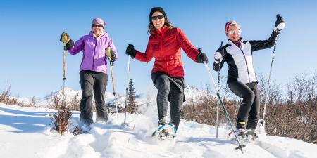 Snow Shoeing