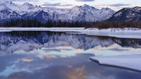 Snow Covered Mountains