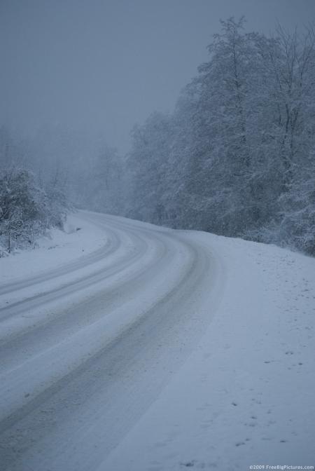 Snowy Road