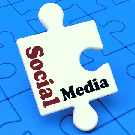 Social Media Puzzle Shows Online Community Relation