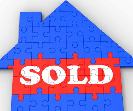 Sold House Shows Sale Of Real Estate