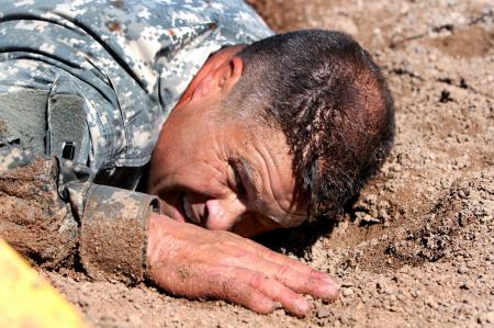 Soldier in the Mud