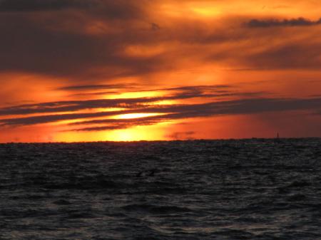 Sonnenuntergang am Meer