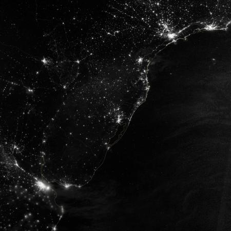 South America from Space