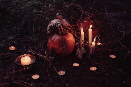 Spooky Halloween decoration