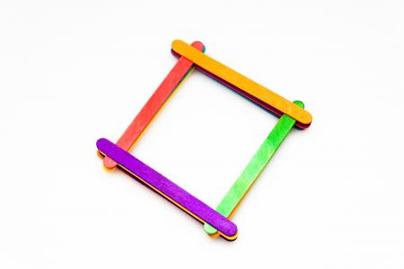 Square from Sticks