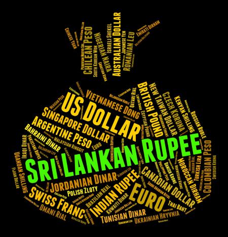 Sri Lankan Rupee Indicates Forex Trading And Banknotes