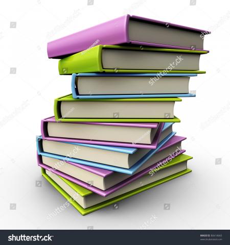 stack of books