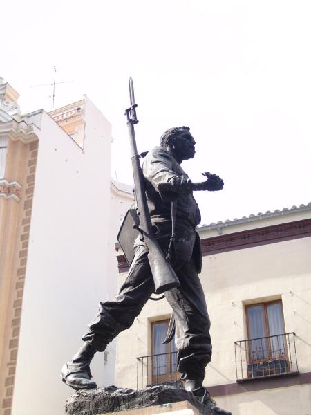 Statue of a soldier