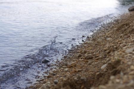 stones in cold water