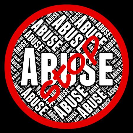 Stop Abuse Represents Warning Sign And Abused