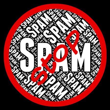 Stop Spam Means E Mail And Caution