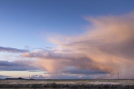 Storm clouds eastern Oregon