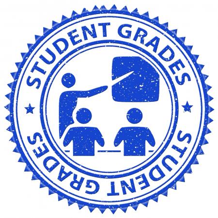 Student Grades Indicates Result School And Educate