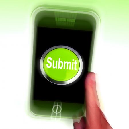 Submit Mobile Means Submitting On Entering Online