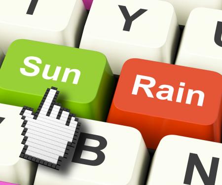 Sun Rain Computer Mean Weather And Seasons