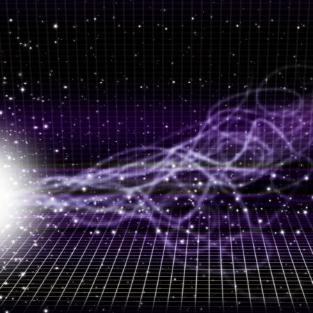 Sun Space Background Shows Transmitting Solar Energy