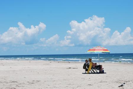 Sunbath on the Seashore