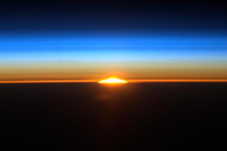 Sunrise in Space