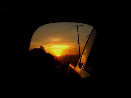 Sunrise in Mirror