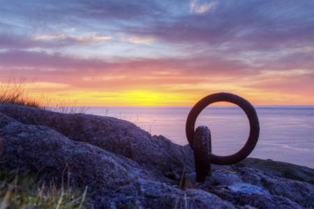 Sunrise in the Atlantic