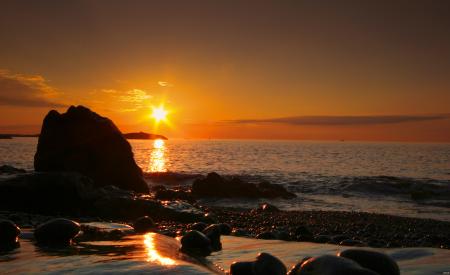 Sunrise on Marblehead Neck, MA