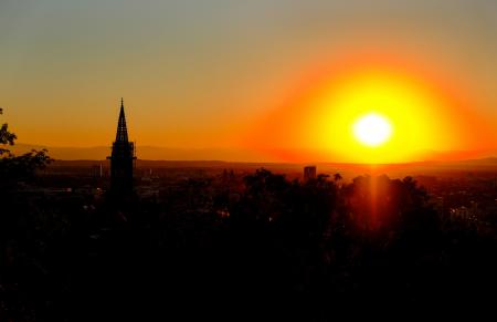 Sunrise on Village