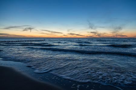 Sunset at the Ocean