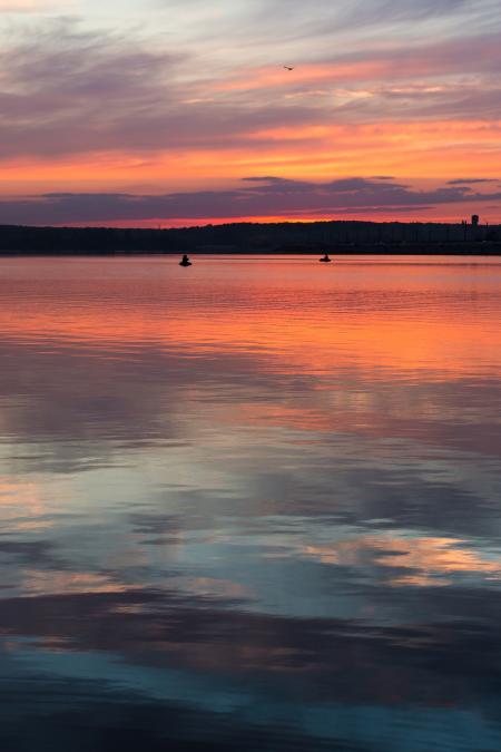 Sunset at the River