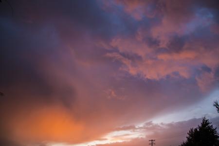 Sunset in the Valley, Oregon