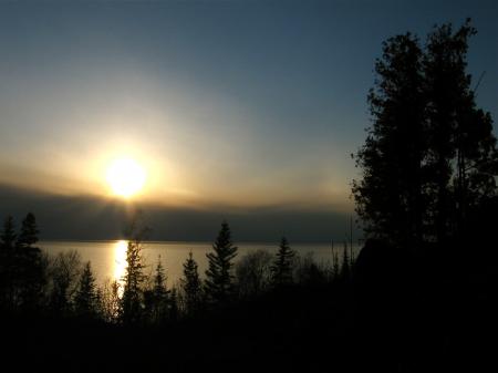 Sunset landscape