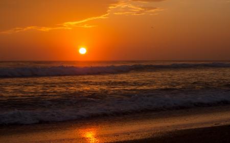 Sunset on the Beach