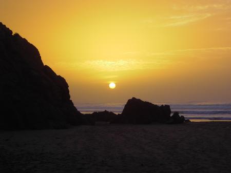 Sunset on the Beach