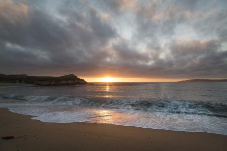 Sunset on the Ocean