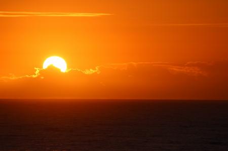 Sunset on the Ocean