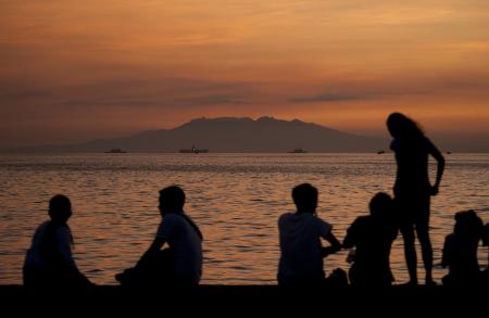 Sunset on the Shore