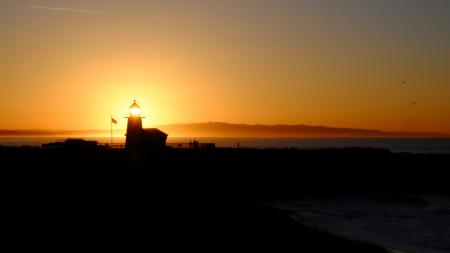 Sunset over the Horizon