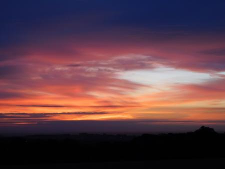 Sunset over the Horizon