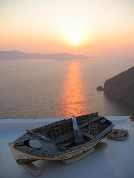 Sunset Santorini Greece