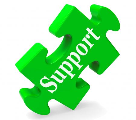 Support Shows Help Advice And Assistance