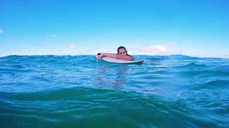 Surfboard Floating