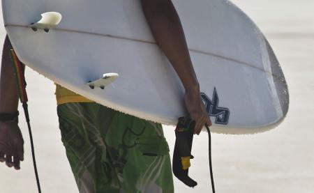 Surfer on the Shore