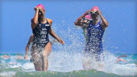 Swimmers in the Sea