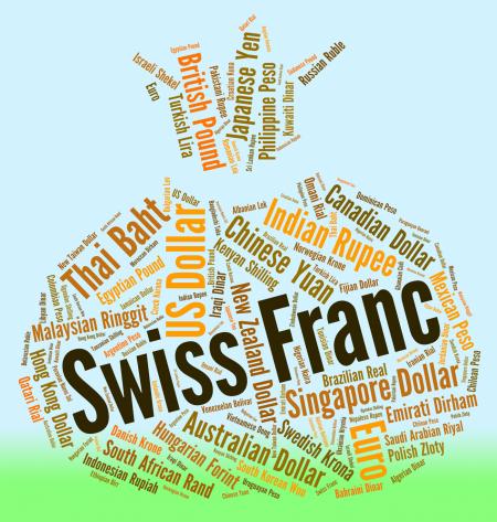 Swiss Franc Means Foreign Exchange And Currencies