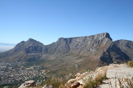 Table Mountain from Lion's head